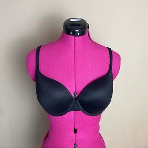 Body By Victorias Secret 34D Solid Black Adjustable Straps